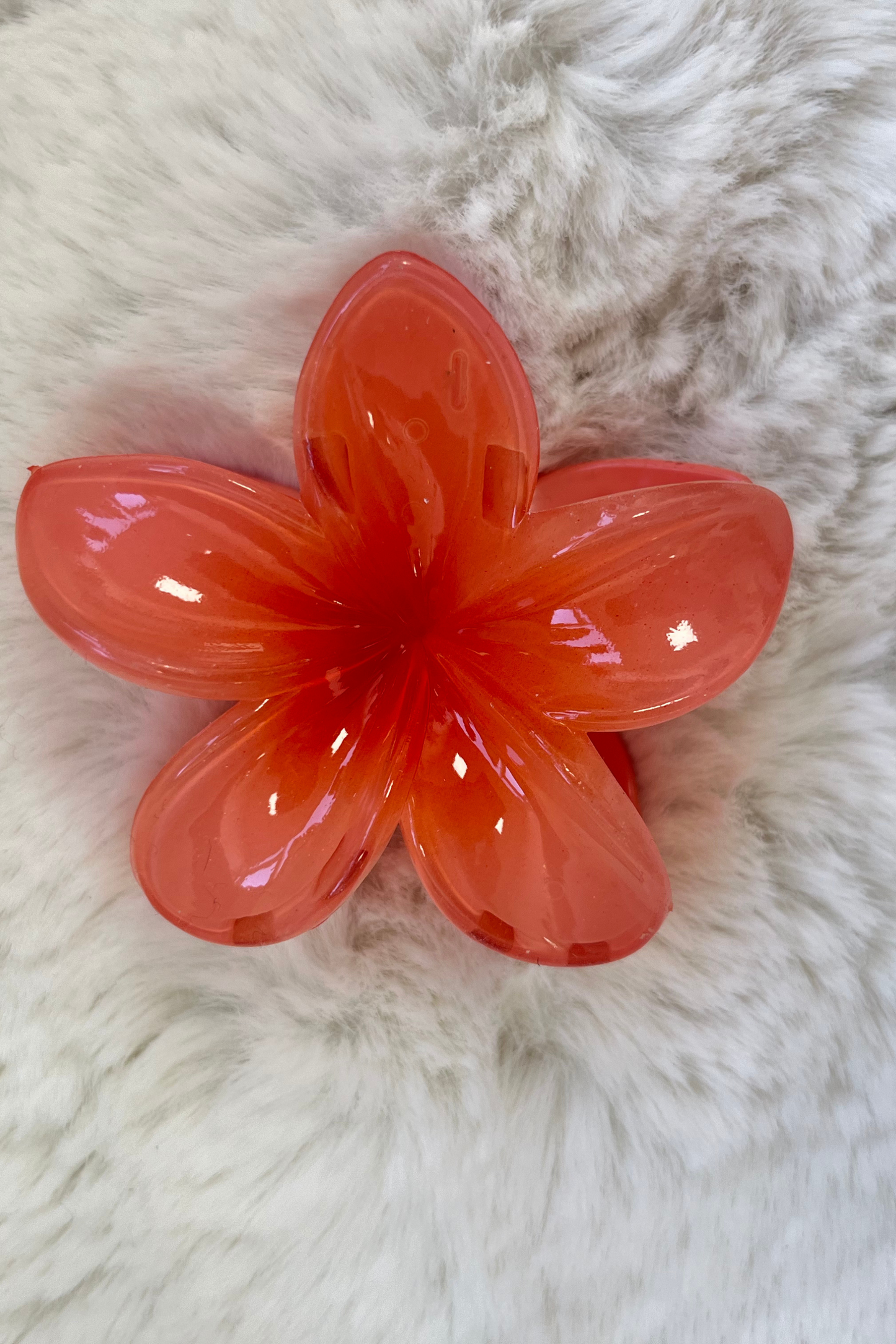 Flower claw clip