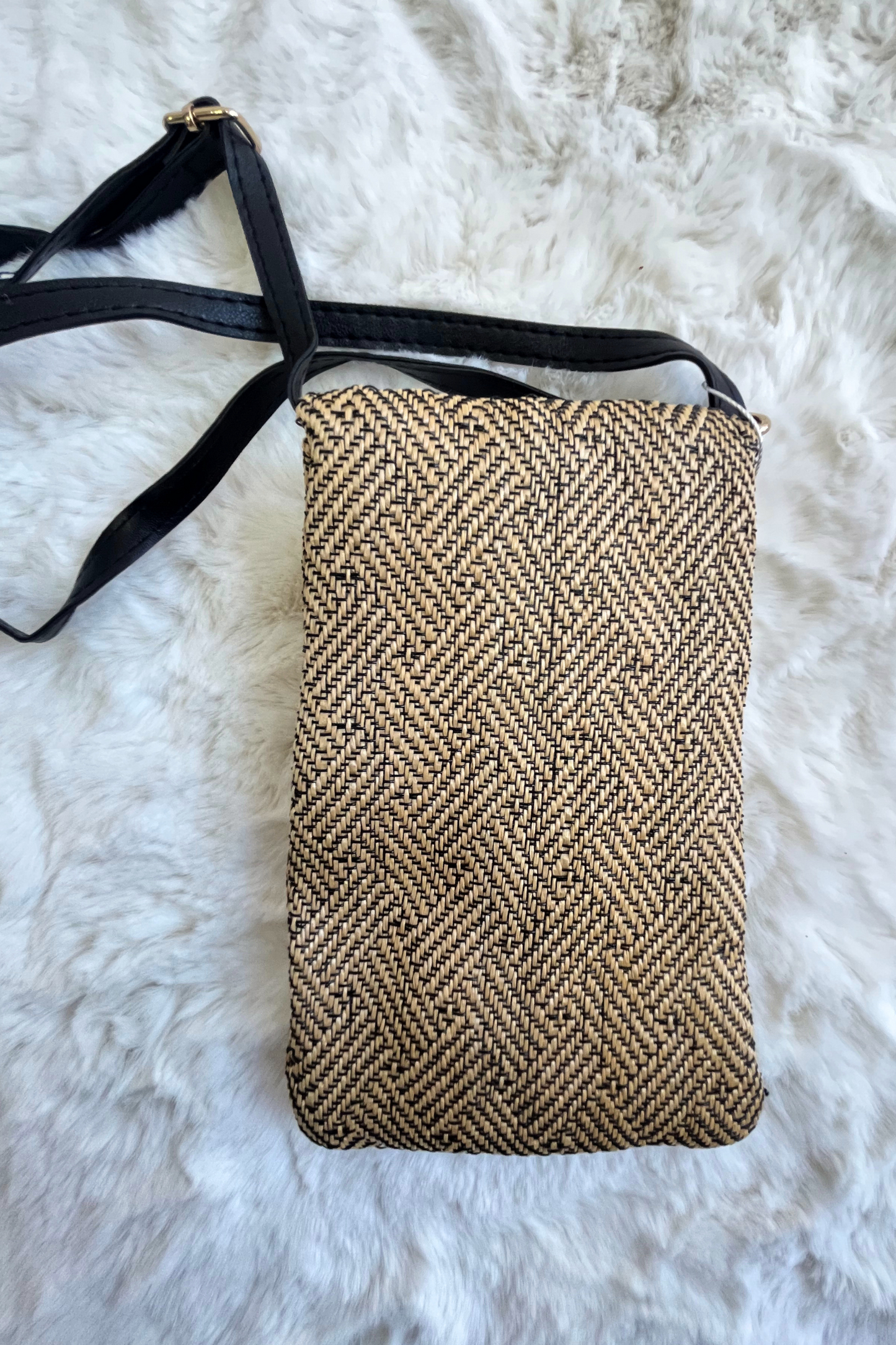 Crossbody bag with tassel (Variants)