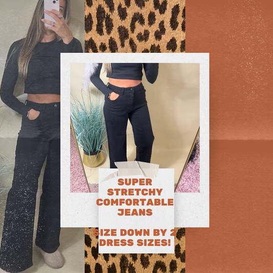 The Ultimate Stretchy Jeans You’ll Want to Live In – Black, Grey & Blue Denim