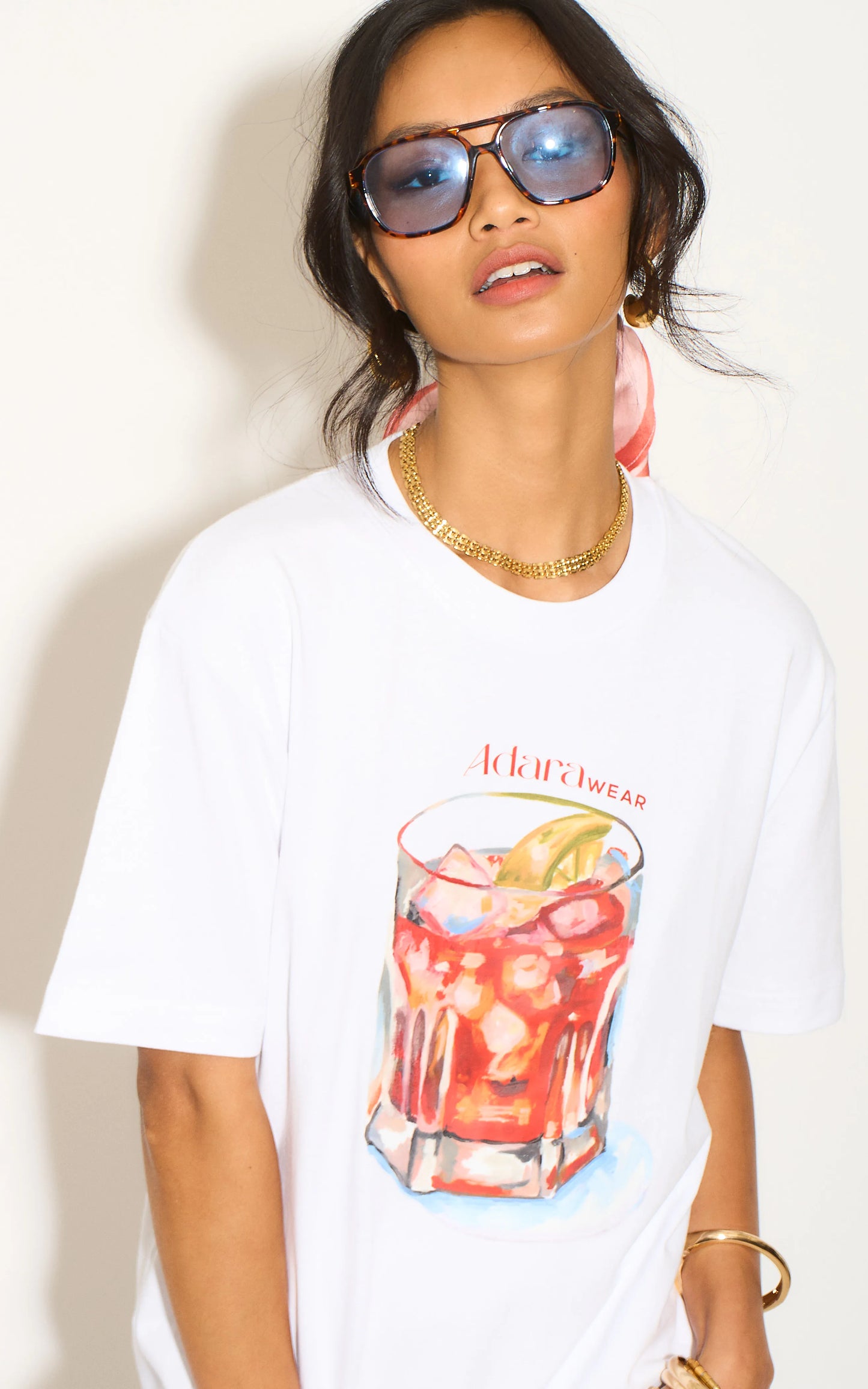 White Cocktail t-shirt