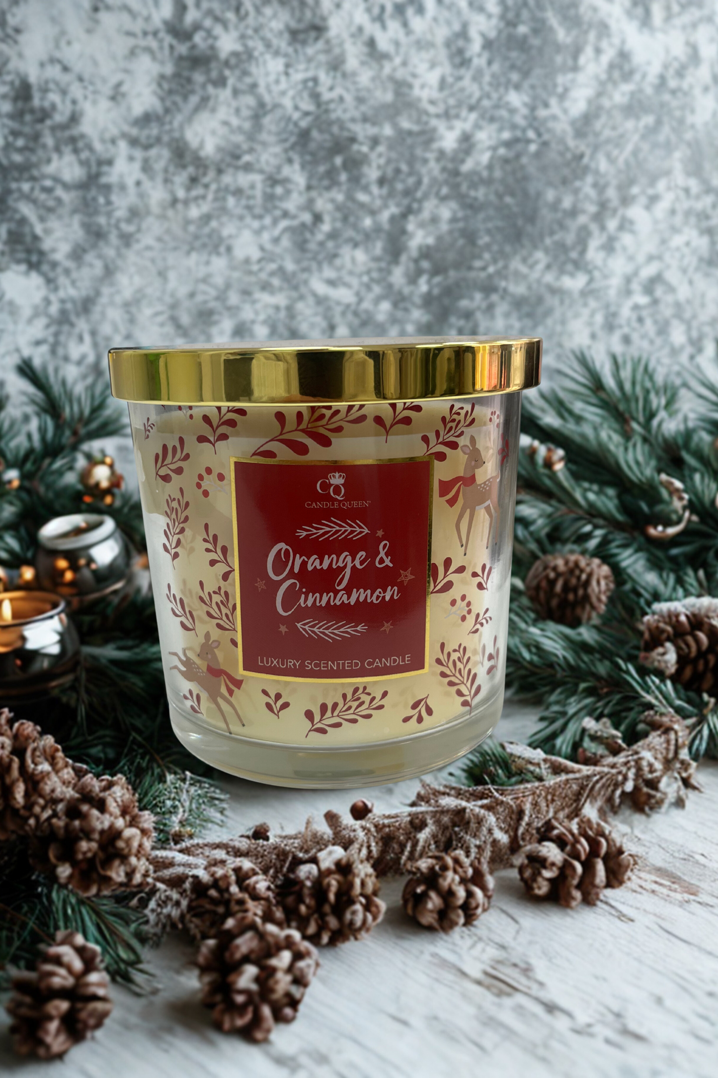 Orange & Cinnamon Candle
