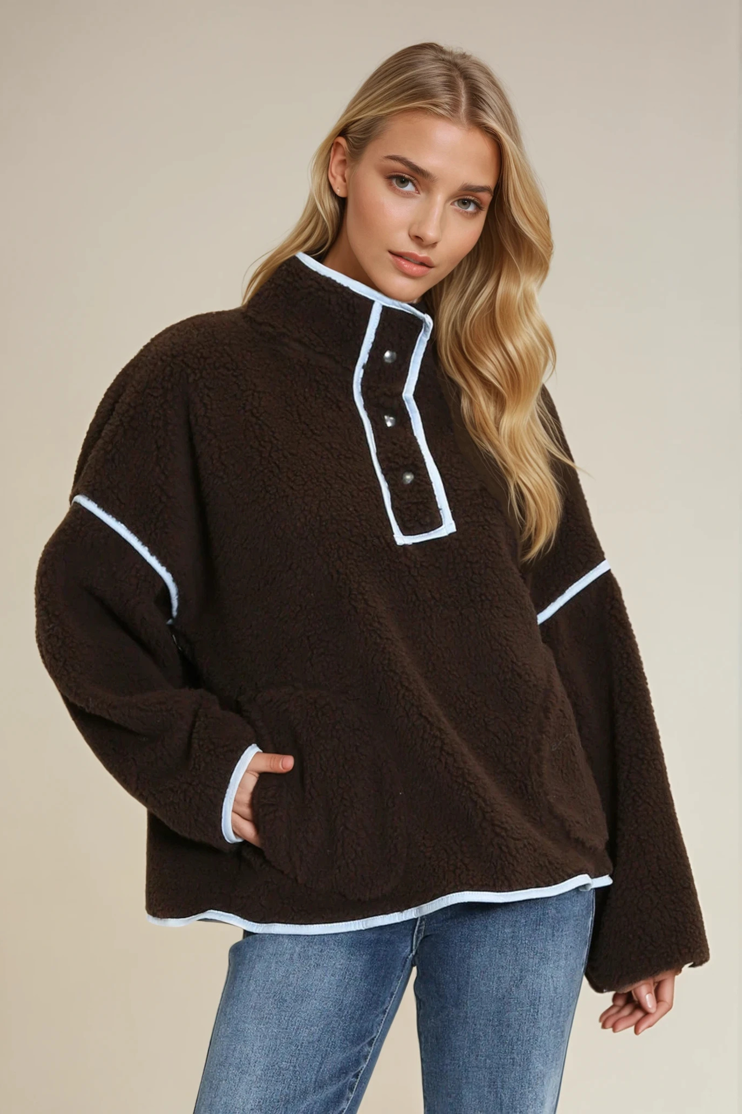 Pullover Fleece Sweatshirt