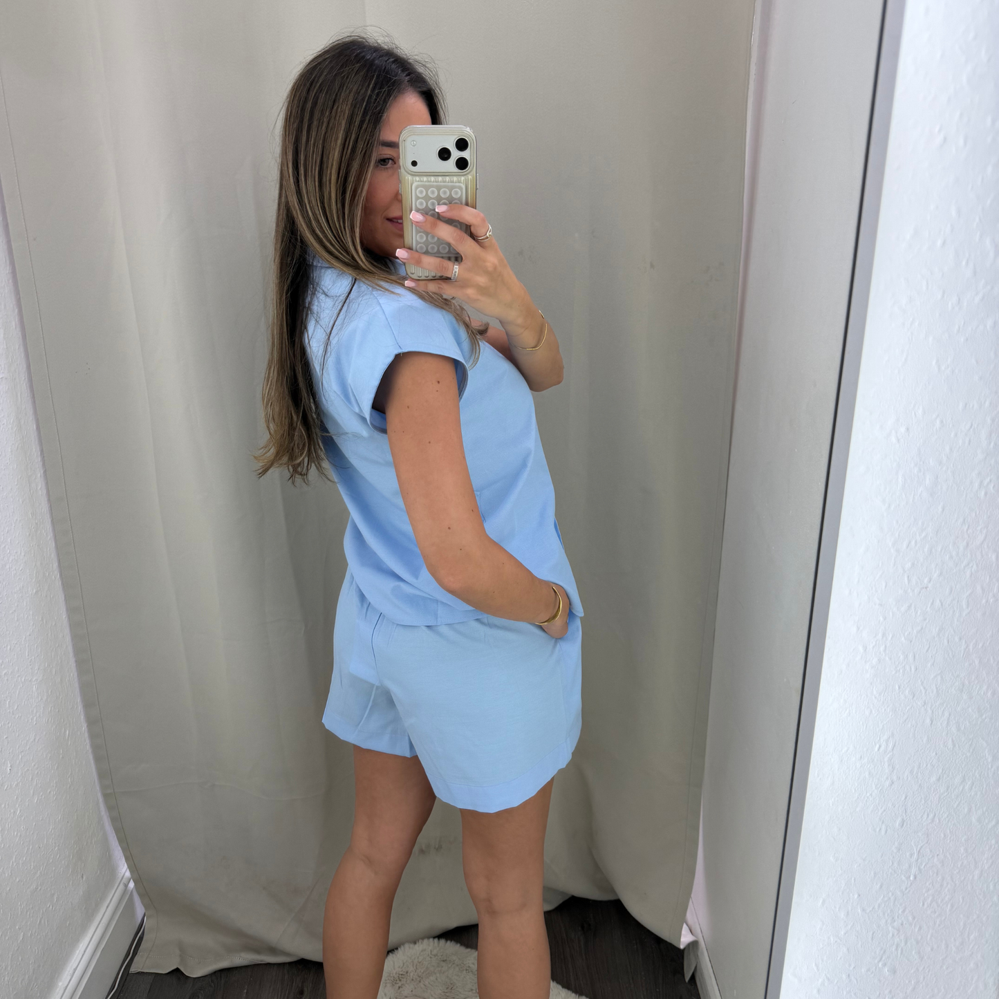 Everyday blue shirt