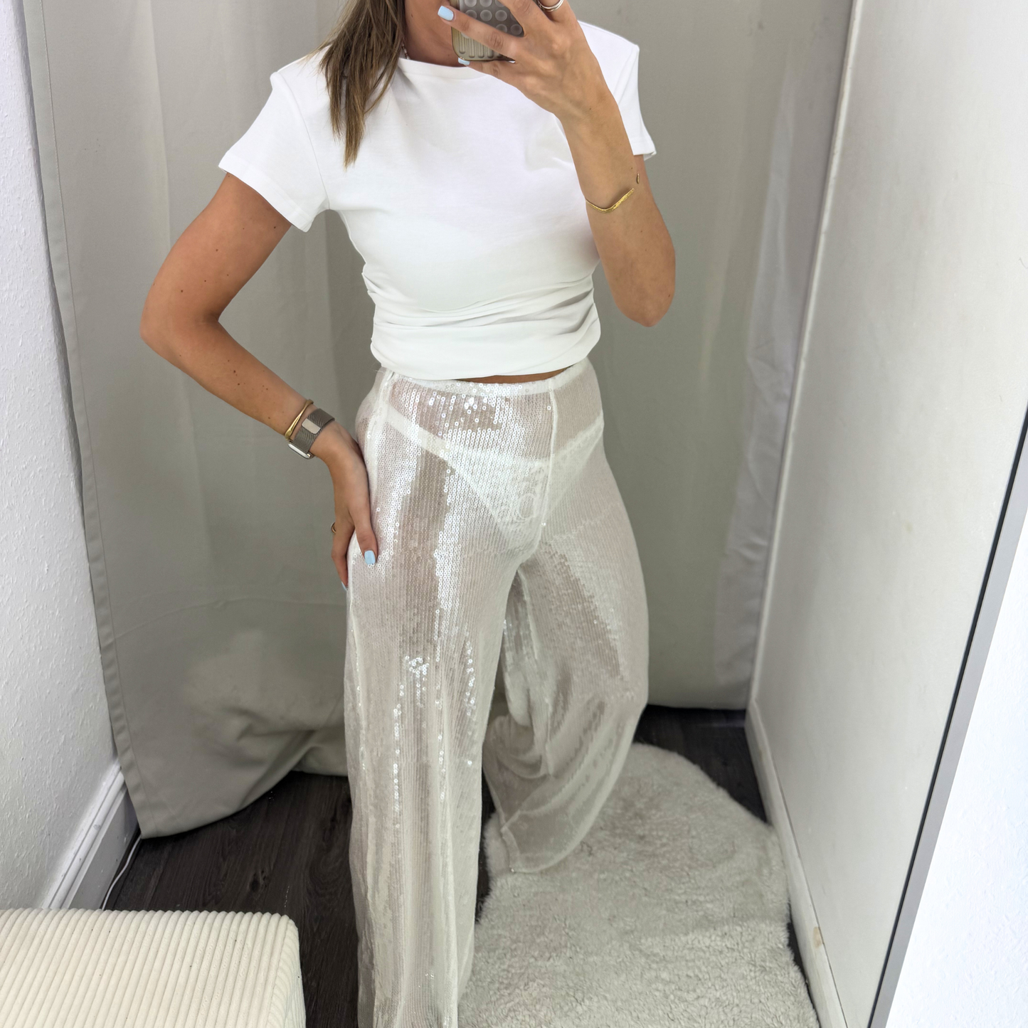 Disco Dreams Sequin Trousers