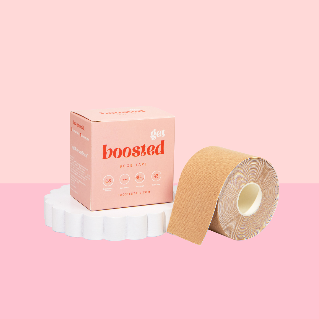 Boosted Boob Tape in Tan, 5 metre roll