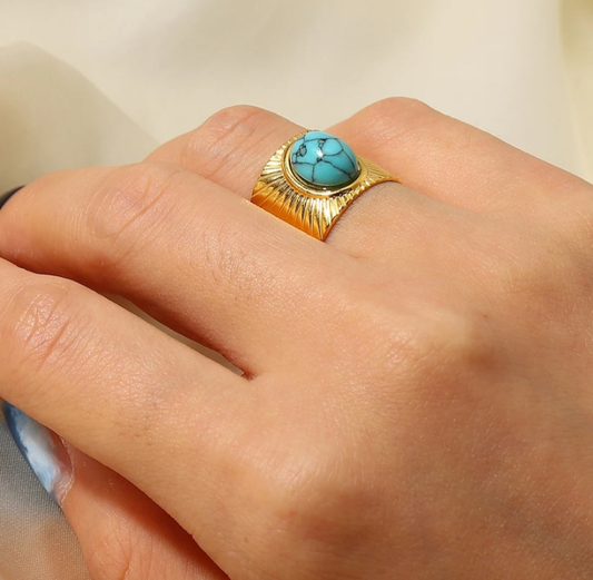 Turquoise Stone Ring