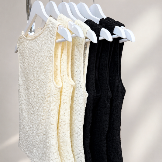 Lace Textured Tops