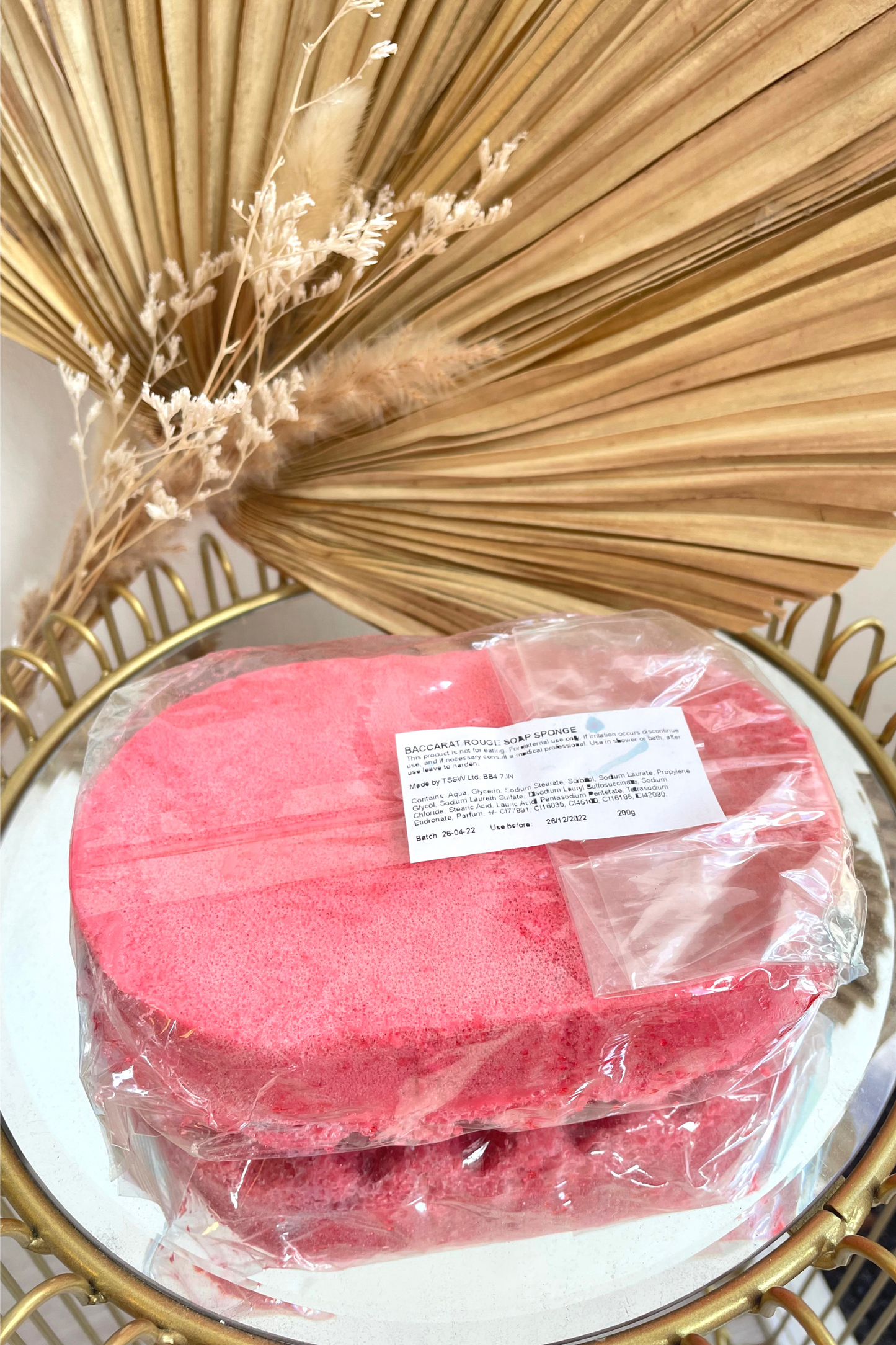 Baccarat Rouge Soap Sponge