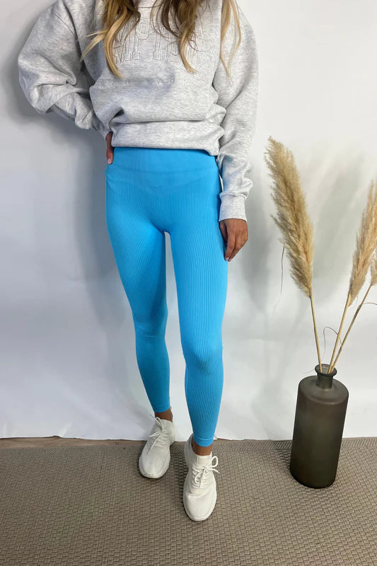 Premium Ribbed Leggings (multiple colours)