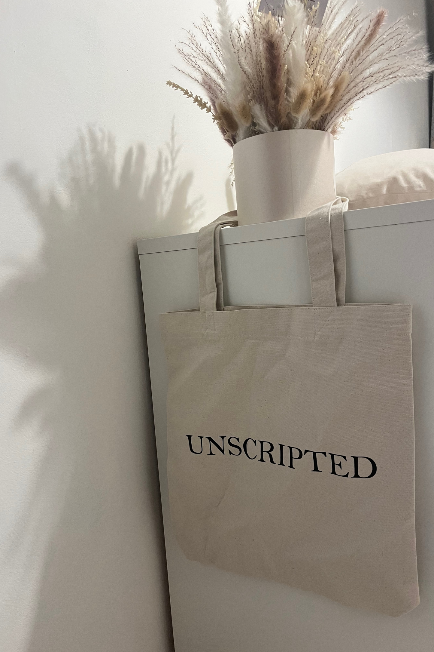 Exclusive Beige Graphic Tote Bag